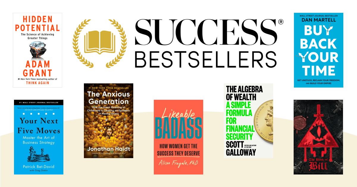 SUCCESS® Bestseller Lists Reveal Shifting Trends in Personal and Professional Development Literature