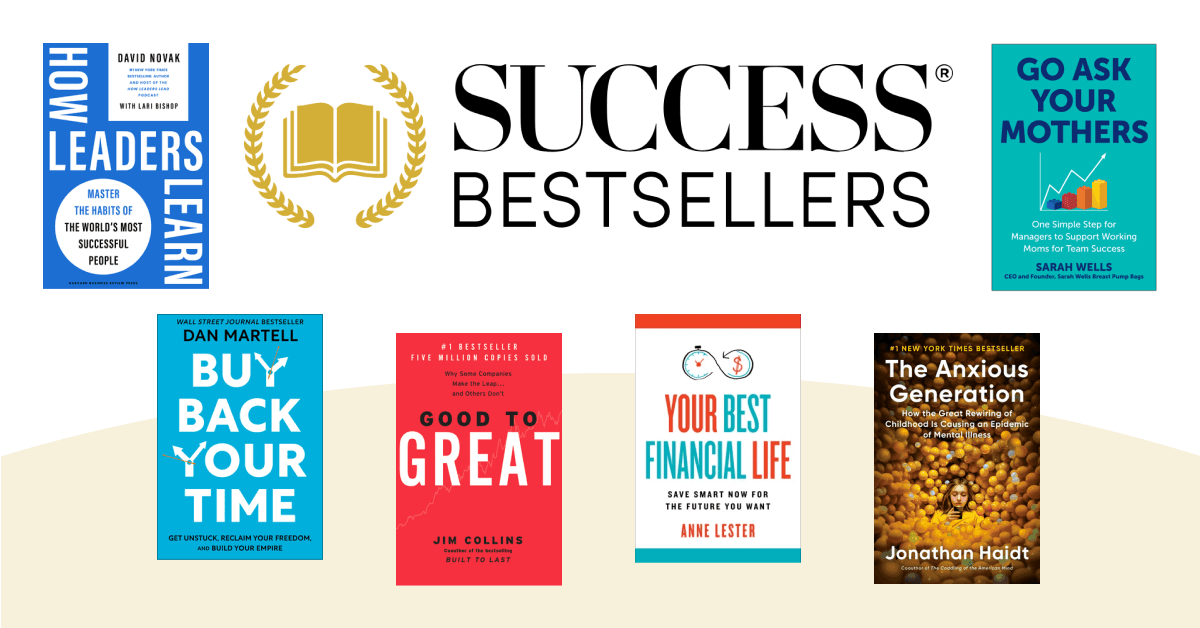 SUCCESS® Bestseller Lists Reveal Shifting Trends in Leadership, Technology, and Financial Education