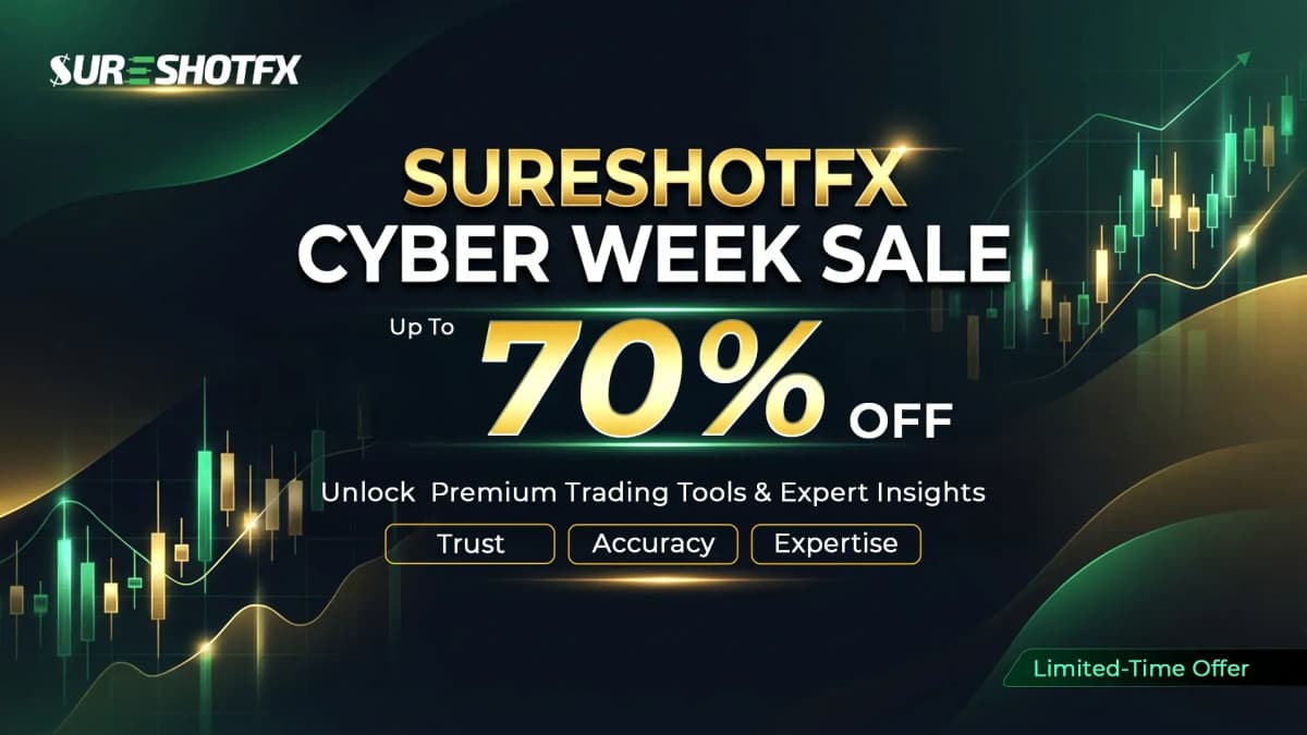 SureShotFX Launches Cyber Week Sale with Up to 70% Off VIP Trading Signals